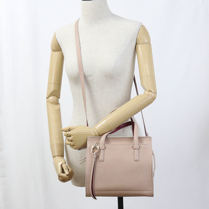 FERRAGAMO 21 F478 2WAYTote Bag Amy Calfskin pink Women
