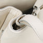 FERRAGAMO 21 309 2WAY Vara ribbon Tote Bag leather White Women