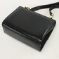 FERRAGAMO 21 4797 Shoulder Bag Gancini Diagonal leather black Women