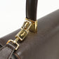 FERRAGAMO 21 0290 2WAY handbag Gancini shoulder bag Calfskin Brown Women