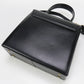 FERRAGAMO FR87030 2WAY Gancini Handbag Calfskin black Women
