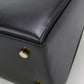 FERRAGAMO FR87030 2WAY Gancini Handbag Calfskin black Women