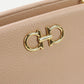 FERRAGAMO 22 0334 ChainShoulder Gancini Diagonal  bag  Calfskin pink Women