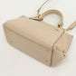 FERRAGAMO 21 F628 Handbag Gancini 2WAYTote Bag Calfskin beige Women
