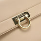 FERRAGAMO 21 F628 Handbag Gancini 2WAYTote Bag Calfskin beige Women