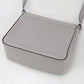 FERRAGAMO 21 H004 Gancini Diagonal Shoulder Bag leather gray Women