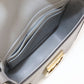 FERRAGAMO 21 H004 Gancini Diagonal Shoulder Bag leather gray Women