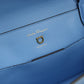 FERRAGAMO 21 1495 Gancini Handbag Calfskin blue Women