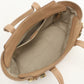 FERRAGAMO 21 D698 Gancini Tote Bag Calfskin beige Women