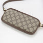 GUCCI 598664 Shoulder Bag Ofidia Cross body bag GG Supreme Canvas. leather beige unisex
