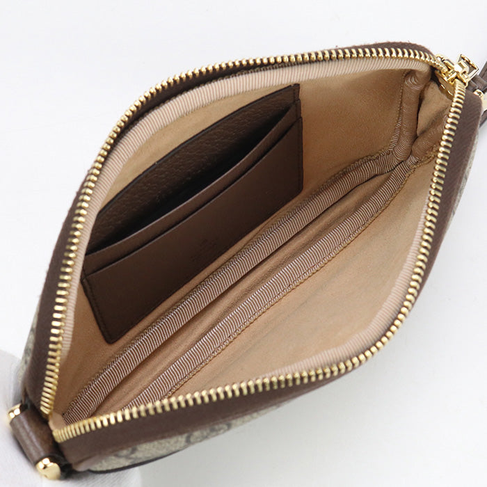 GUCCI 598664 Shoulder Bag Ofidia Cross body bag GG Supreme Canvas. leather beige unisex