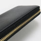 GUCCI 456117 CAO0G 1000 Long Wallet GG Marmont Zip Around Purse leather black Women(unisex)