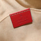 GUCCI 448065 DTD1T Shoulder Bag GG Marmont Quilting Mini bag leather Red Women