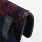 GUCCI 598181 Belt bag GG wool body bag wool navy Women