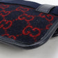 GUCCI 598181 Belt bag GG wool body bag wool navy Women