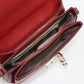GUCCI 510302 2WAY handbag Interlocking G Handbag leather Red Women