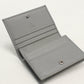 GUCCI 456126 Bi-fold wallet Double G Flap wallet leather gray Women(unisex)