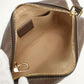 GUCCI 517350 Mini Shoulder Bag Diagonal leather/GG Supreme Canvas beige woman