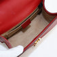 GUCCI 470270 2WAY handbag Silvi Handbag Shoulder bag leather Red Women