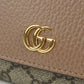 GUCCI GU85910 Medium wallet By color Folded wallet GG Supreme beige Women