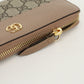 GUCCI GU86361 Zip around wallet Double G PurseZip GG Supreme beige Women