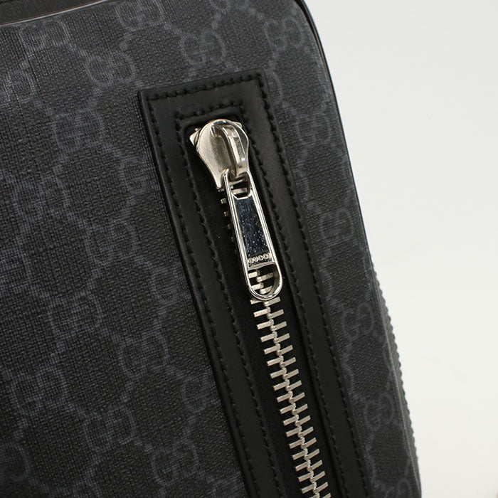 GUCCI 478325 Belt bag GG Supreme body bag black mens