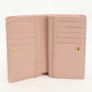 GUCCI GU86813 Card Case wallet Gucci Script Folded wallet leather pink Women