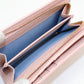 GUCCI GU86813 Card Case wallet Gucci Script Folded wallet leather pink Women