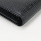 GUCCI 456126 Card Case wallet Double G Folded wallet leather black Women