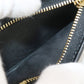 GUCCI 456126 Card Case wallet Double G Folded wallet leather black Women