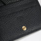 GUCCI 456126 Card Case wallet Double G Folded wallet leather black Women