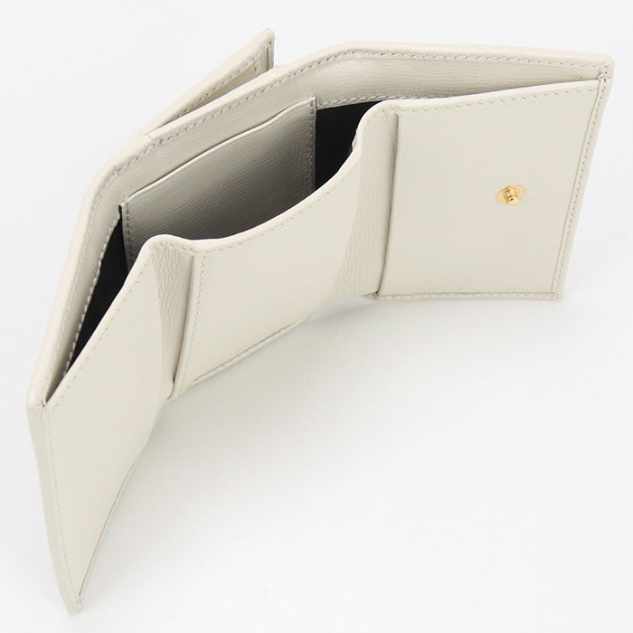GUCCI 644462 Tri-fold wallet Gucci Horsebit 1955 GG Supreme/leather beige Women