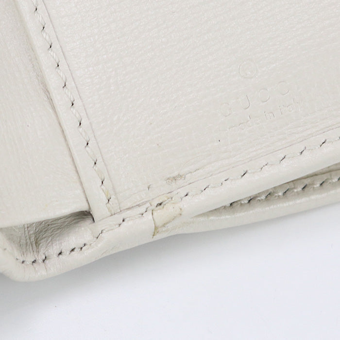 GUCCI 644462 Tri-fold wallet Gucci Horsebit 1955 GG Supreme/leather beige Women