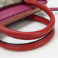 GUCCI 453117 Handbag GG Supreme 2WAY handbag PVC, leather multicolor Women