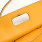 GUCCI 370831 2WAY Bamboo Handbag leather orange Women