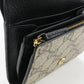 GUCCI 598587 Bi-fold wallet GG Marmont Double G Medium wallet GG Supreme Canvas, leather black Women