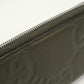 GUCCI 739482 organizer Jumbo GG PurseZip Around leather Khaki mens