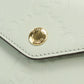 GUCCI 772793 Tri-fold wallet GG logo Three fold wallet leather green Women