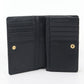 GUCCI 772640 0OP0N 1000 Card Case wallet Gucci Script Folded leather black Women