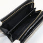 GUCCI 772640 0OP0N 1000 Card Case wallet Gucci Script Folded leather black Women