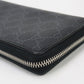 GUCCI 673003 Zip around Interlocking G PurseZip Around GG Supreme black mens
