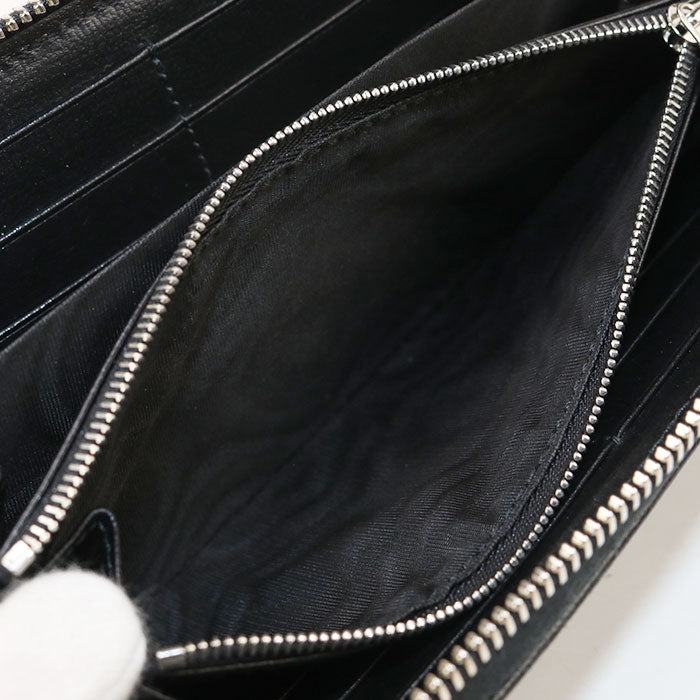 GUCCI 673003 Zip around Interlocking G PurseZip Around GG Supreme black mens