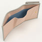 GUCCI GU88844 Tri-fold wallet Double G  leather Gray Women