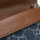 GUCCI 476432 Duonisos Mini 2-Way Bag Shoulder Bag leather, GG denim blue Women