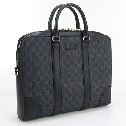 GUCCI Briefcase GG Supreme 474135 Briefcase/PVC/leather mens