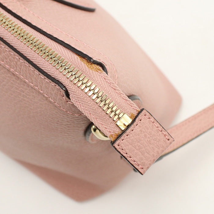GUCCI 449650 Handbag Interlocking G 2WAY handbag leather pink Women