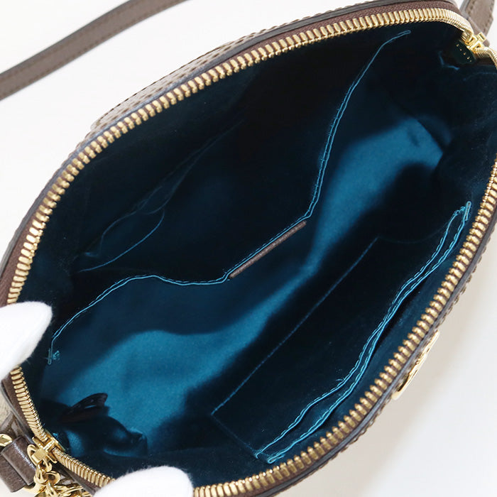 GUCCI 499621 Shoulder Bag Offidia GG Supreme Sherry Line Small Shoulder Bag PVC/leather Women