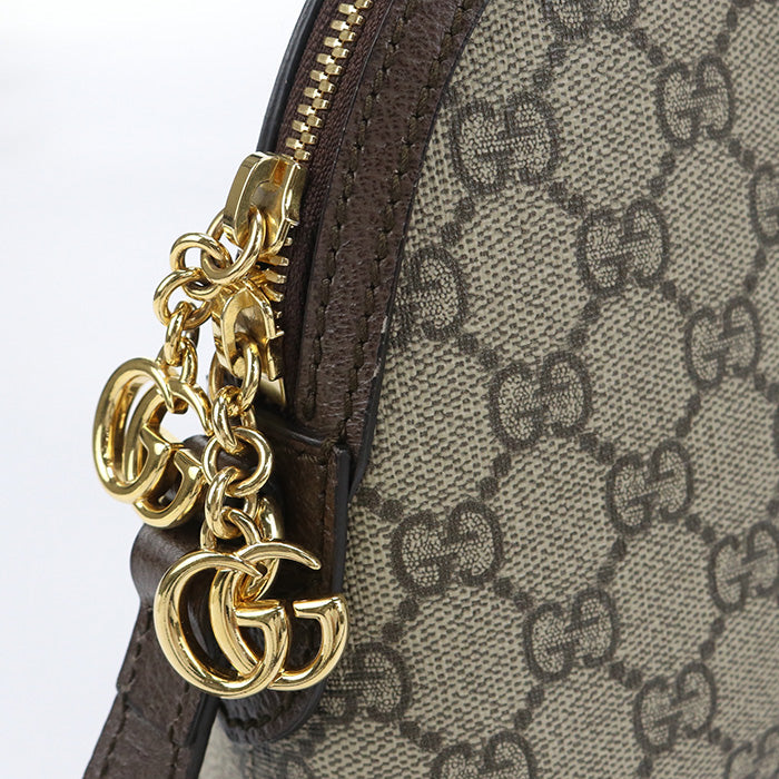 GUCCI 499621 Shoulder Bag Offidia GG Supreme Sherry Line Small Shoulder Bag PVC/leather Women