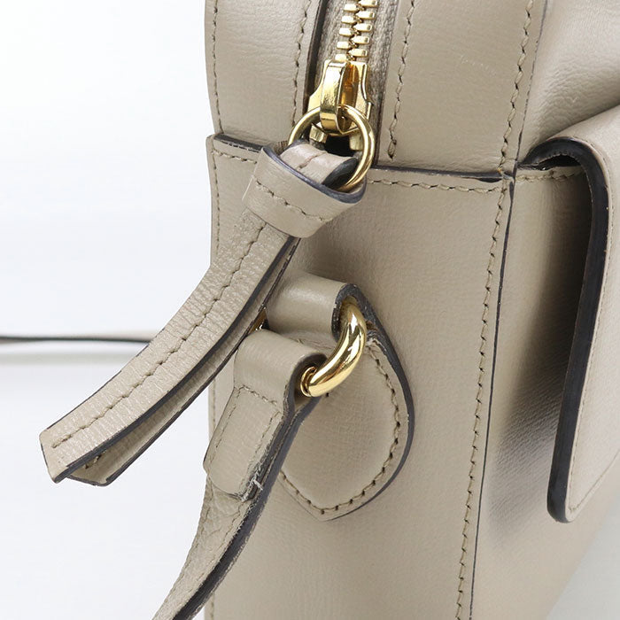 GUCCI 645454 Shoulder Bag Gucci Horsebit 1955 leather beige Women