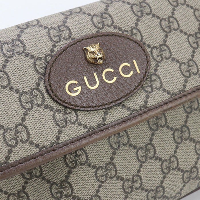 GUCCI 493930 body bag Neo vintage Belt Bags Crossbody Bags GG Supreme Brown mens